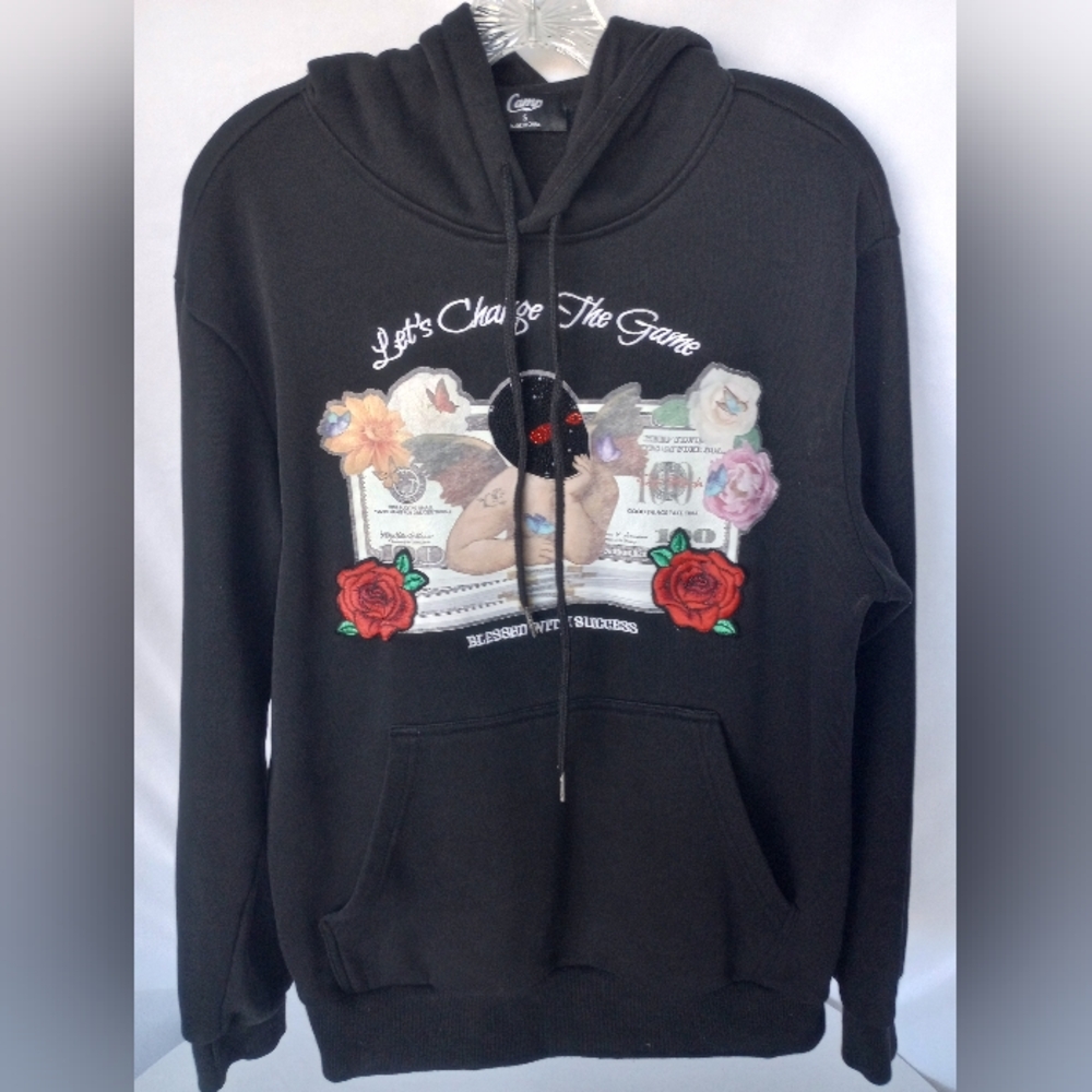 *Let's Change the Game Pull Over Hoodie Size S